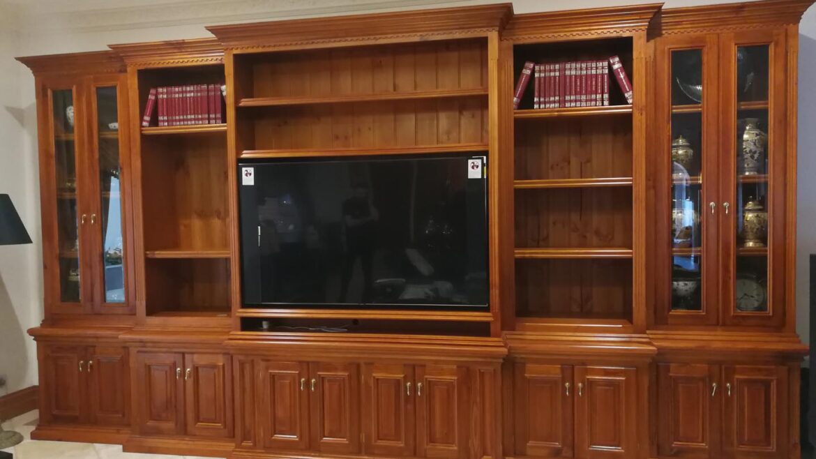 Timber Bookcase