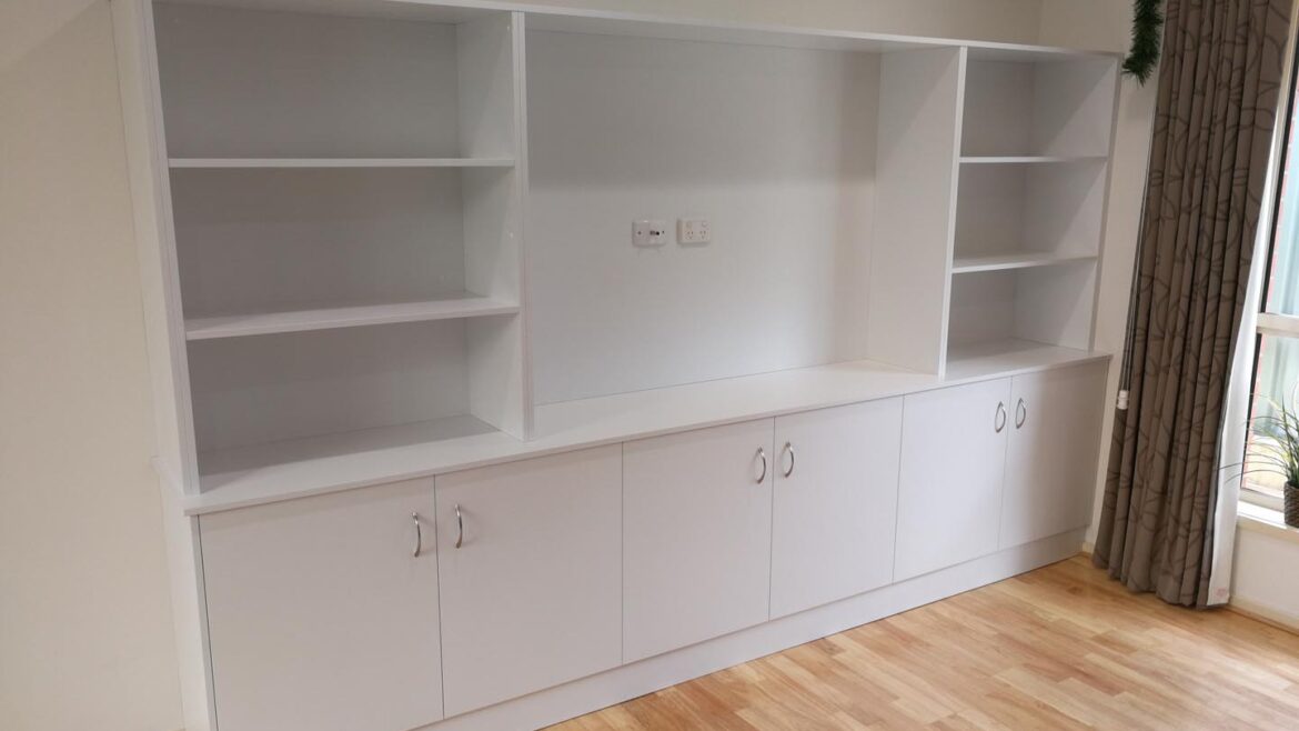 Bookcase and Entertainment Unit