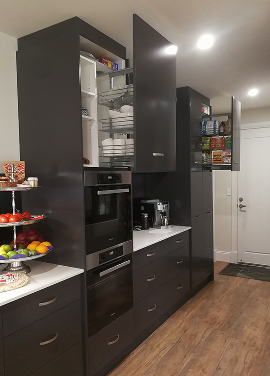 black_kitchen Modern Kitchen